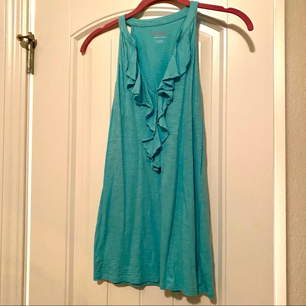 Lilly Pulitzer Ruffle Tank